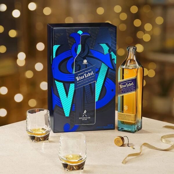 Johnnie Walker Blue Label Limited Edition 2 Glass Set