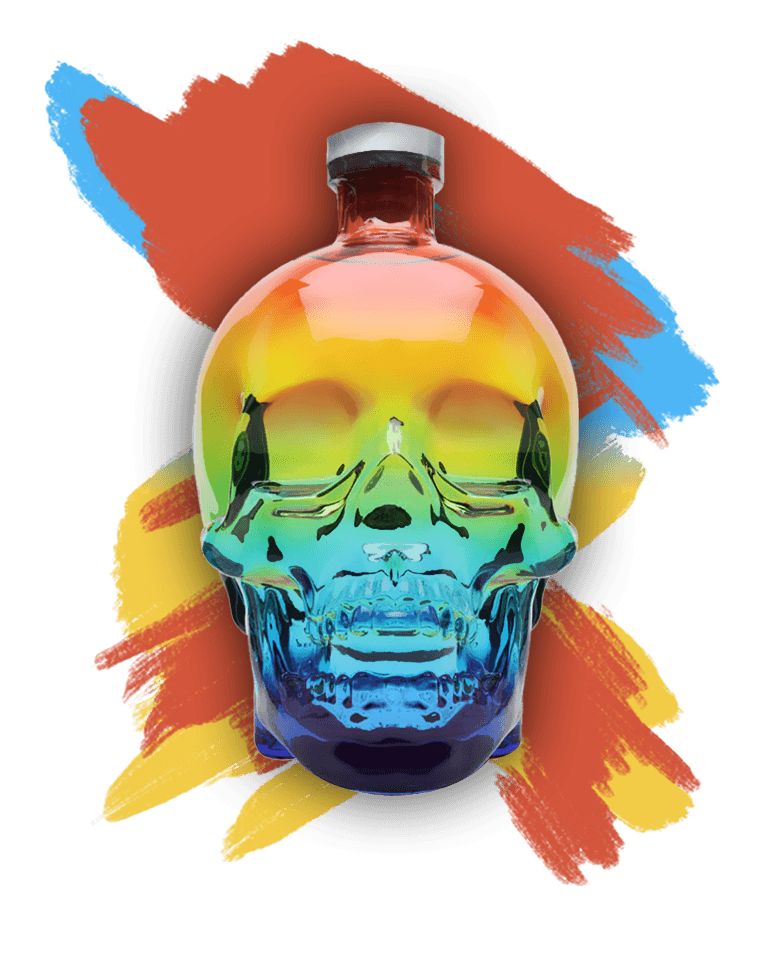 Crystal Head Vodka Pride