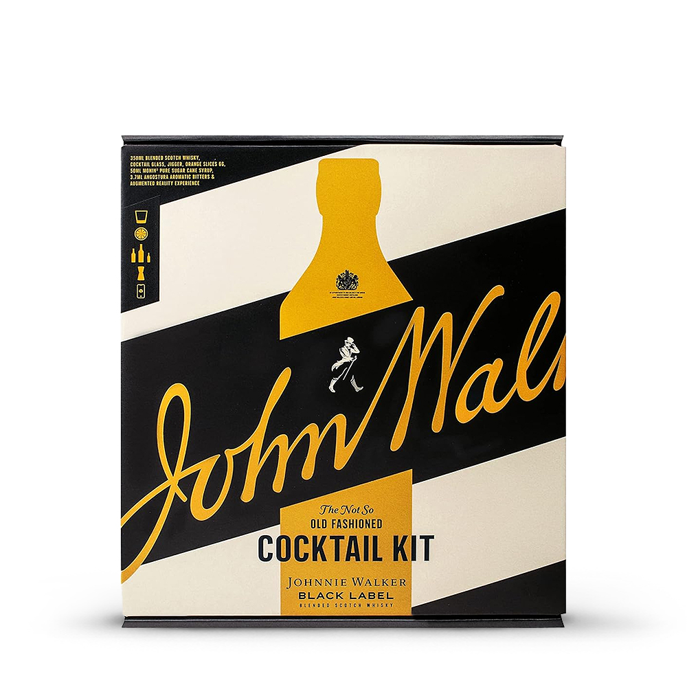 Johnnie Walker Black Label Not So Old Fashioned Gift Set Limited Edition